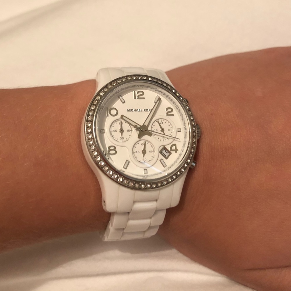 White Michael Kors Watch